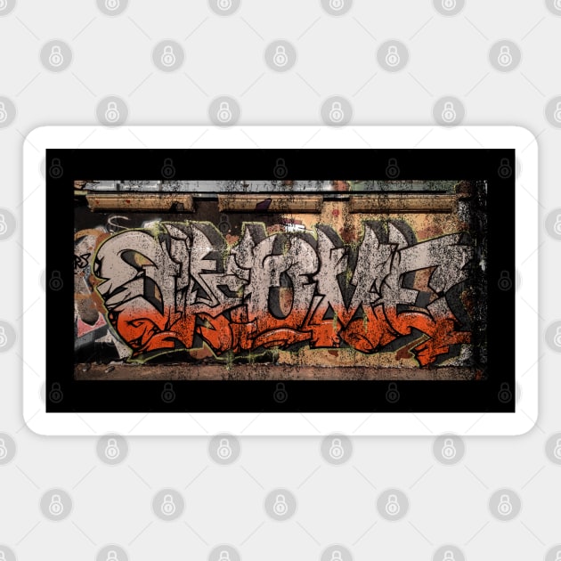 Drome Graffiti Print Magnet by terrordro.me